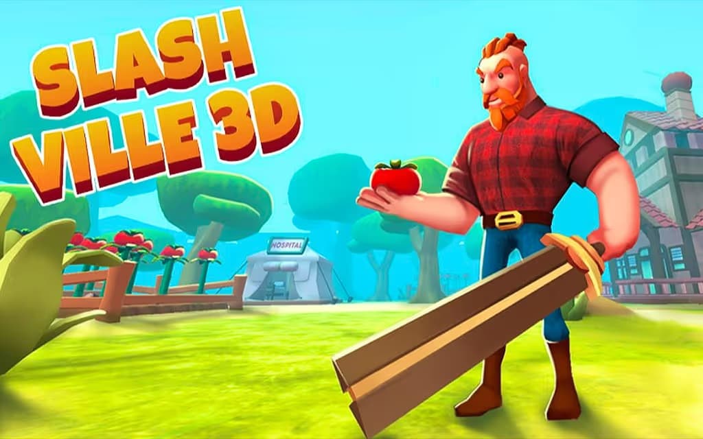 Slash Ville 3D logo