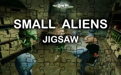 Small Aliens - Jigsaw logo