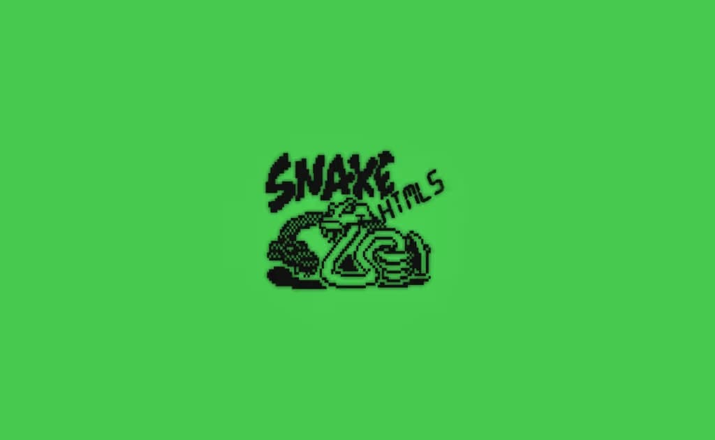 Snake 33 10 HTML5 logo