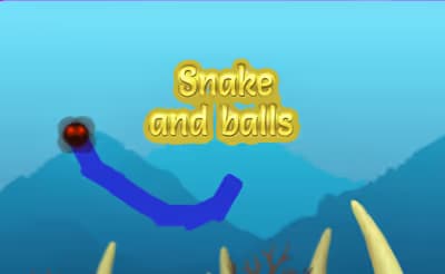 Snake and balls logo