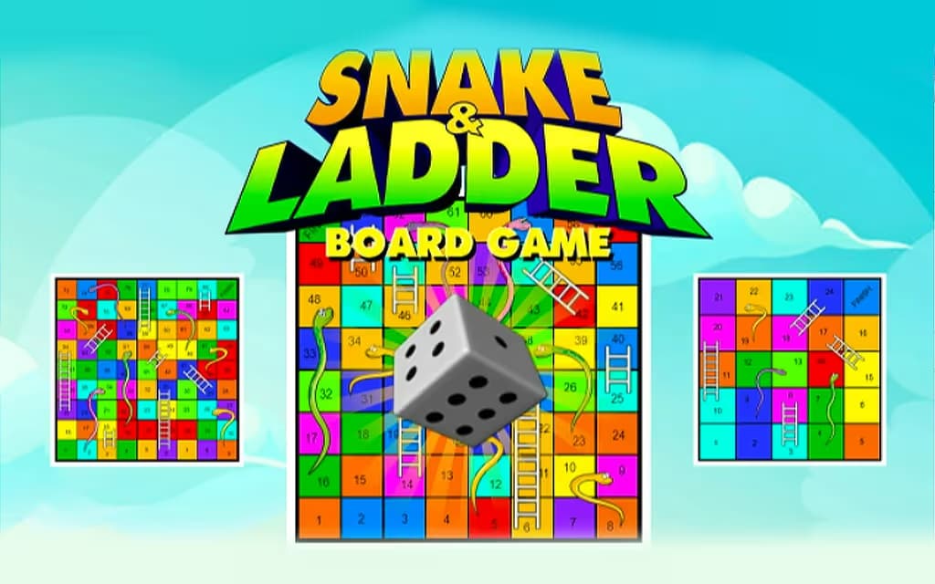 Snake & Ladder Board Game logo