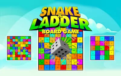 Snake & Ladder Board Game logo