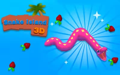 Snake Island 3D logo
