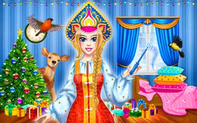 Snegurochka - Russian Ice Princess logo