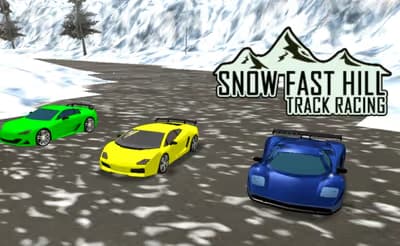 Snow Fast Hill Track Racing logo