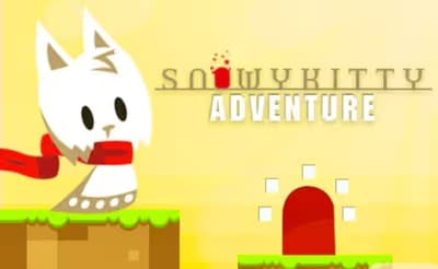 Snowy Kitty Adventure logo