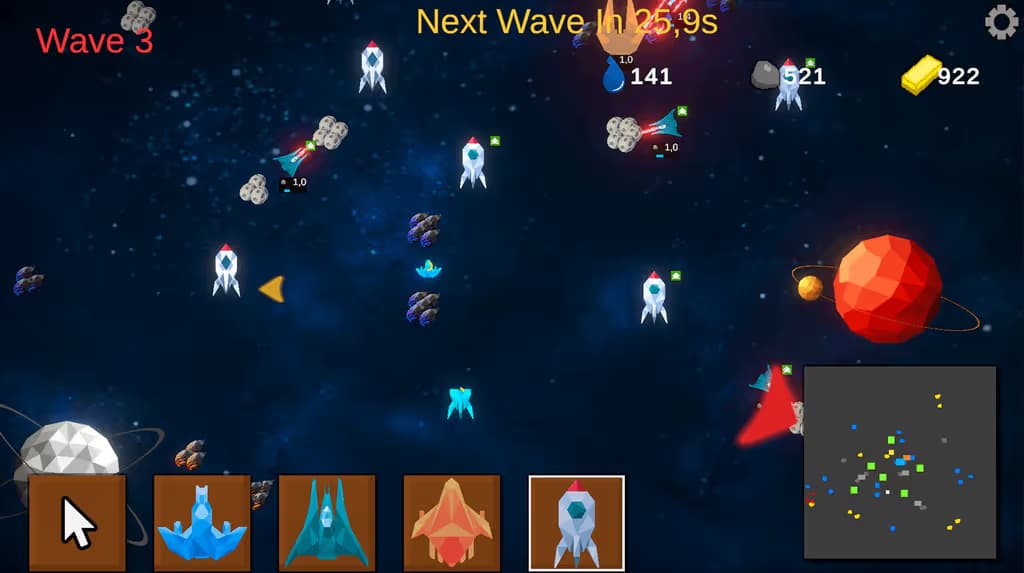 Space Builder Defender logo