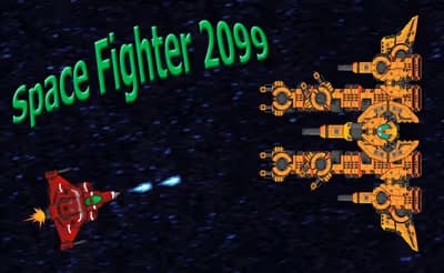 Space Fighter 2099 logo