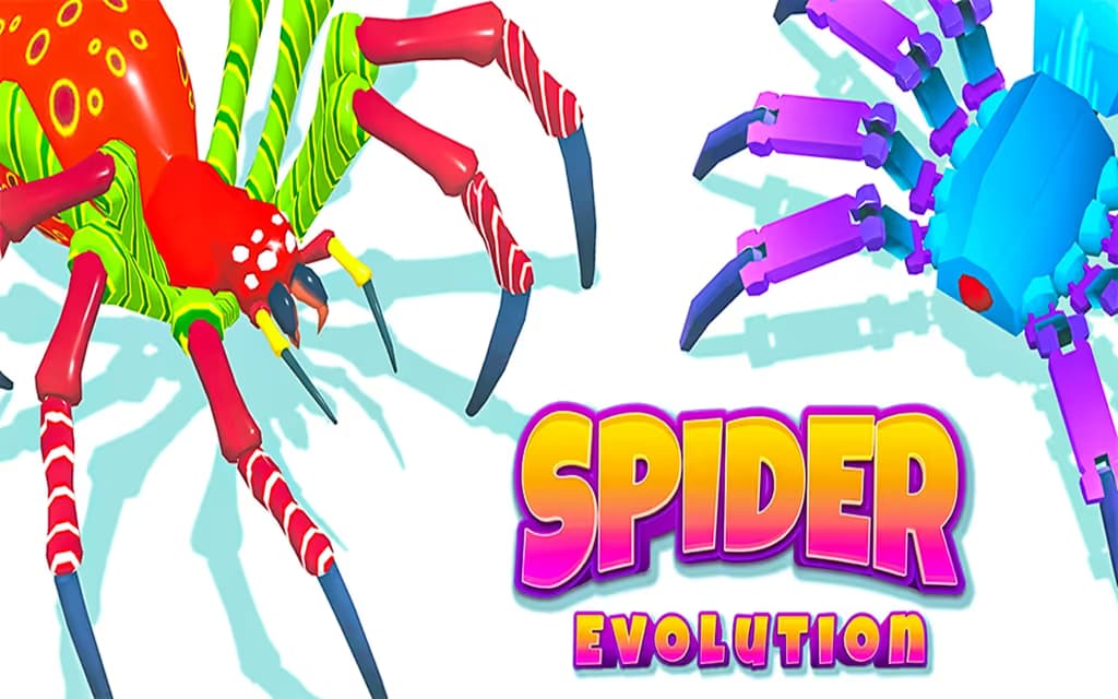 Spider Evolution Runner Game logo