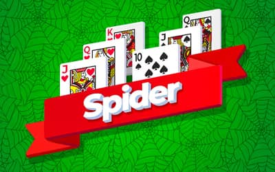 Spider Solitaire (1, 2, and 4 suits) logo