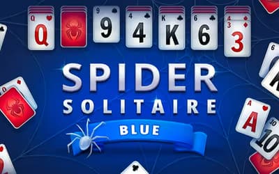 Spider Solitaire Blue Game logo