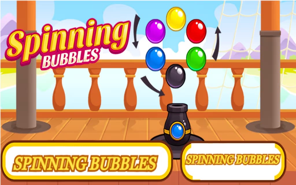 Spinning Bubbles logo