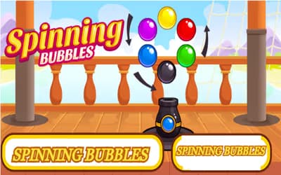 Spinning Bubbles logo