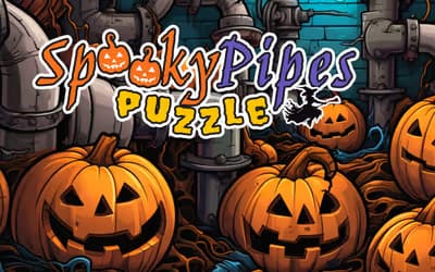 Spooky Pipes Puzzle logo