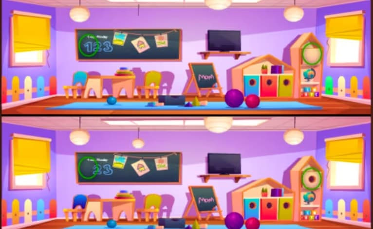 Spot The Differences Game logo