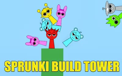 Sprunki Build Tower logo