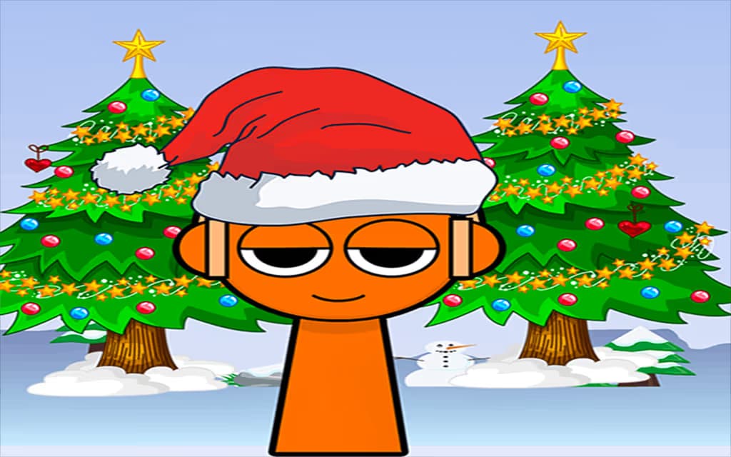 Sprunki Santa Rescue logo