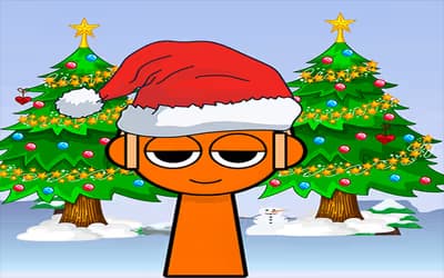 Sprunki Santa Rescue logo