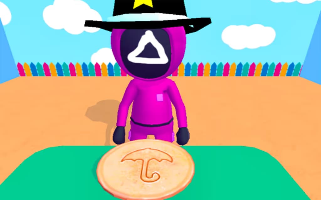 Squid Game in Dalgona Panic logo