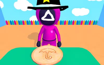 Squid Game in Dalgona Panic logo