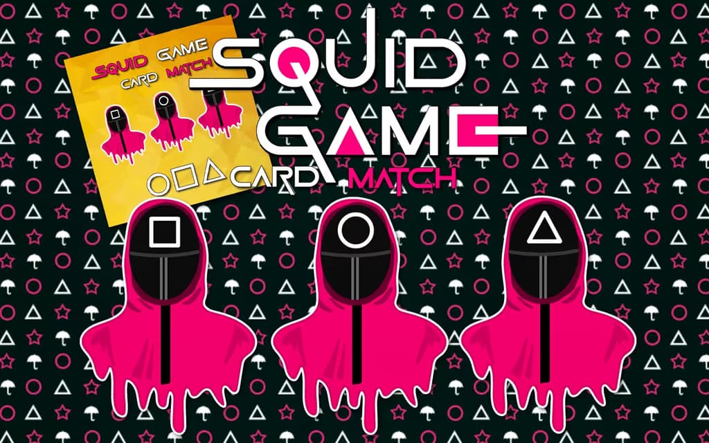 Squid Game Memory Card Match logo
