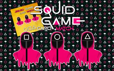 Squid Game Memory Card Match logo