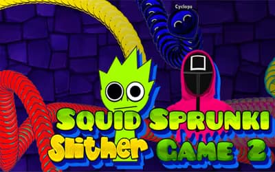 Squid Sprunki Slither Game 2 logo