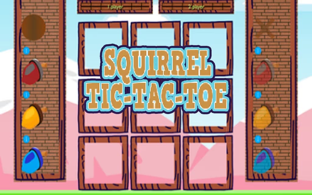 Squirrel Tic Tac Toe logo