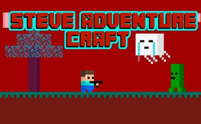 Steve AdventureCraft Nether logo