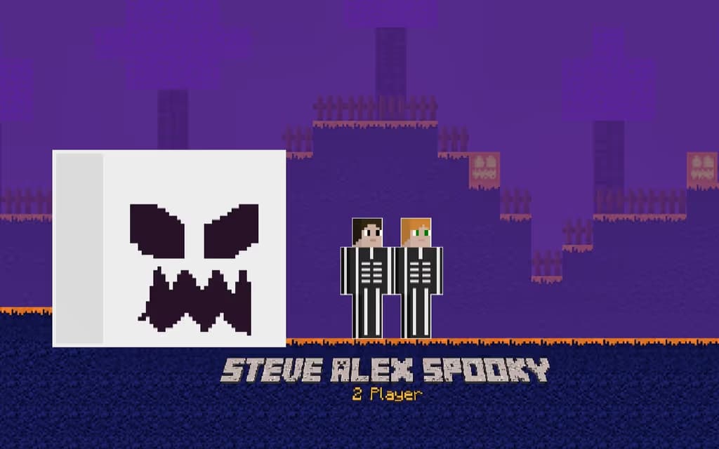 Steve Alex Spooky - 2 Player logo