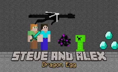 Steve and Alex Dragon Egg logo