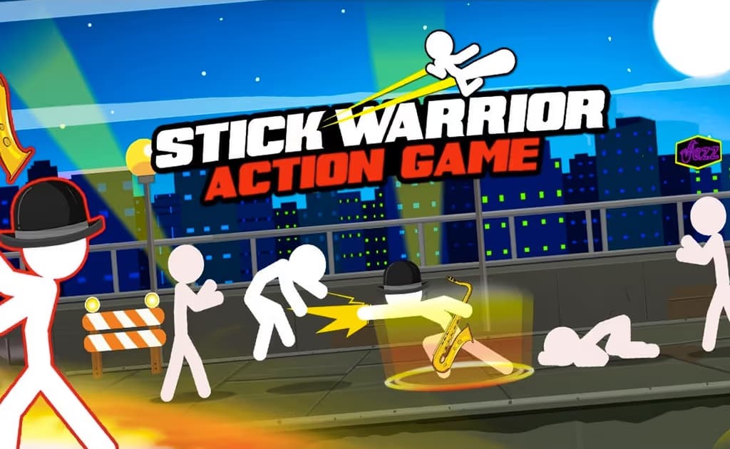Stick Warrior: Action Game logo