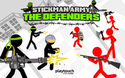 Stickman--Army The Defenders logo