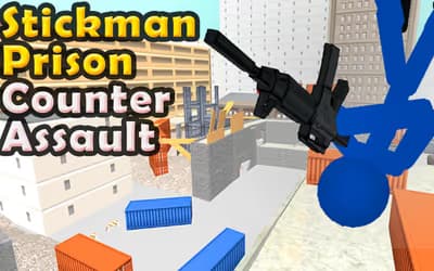 Stickman Prison Counter Assault logo