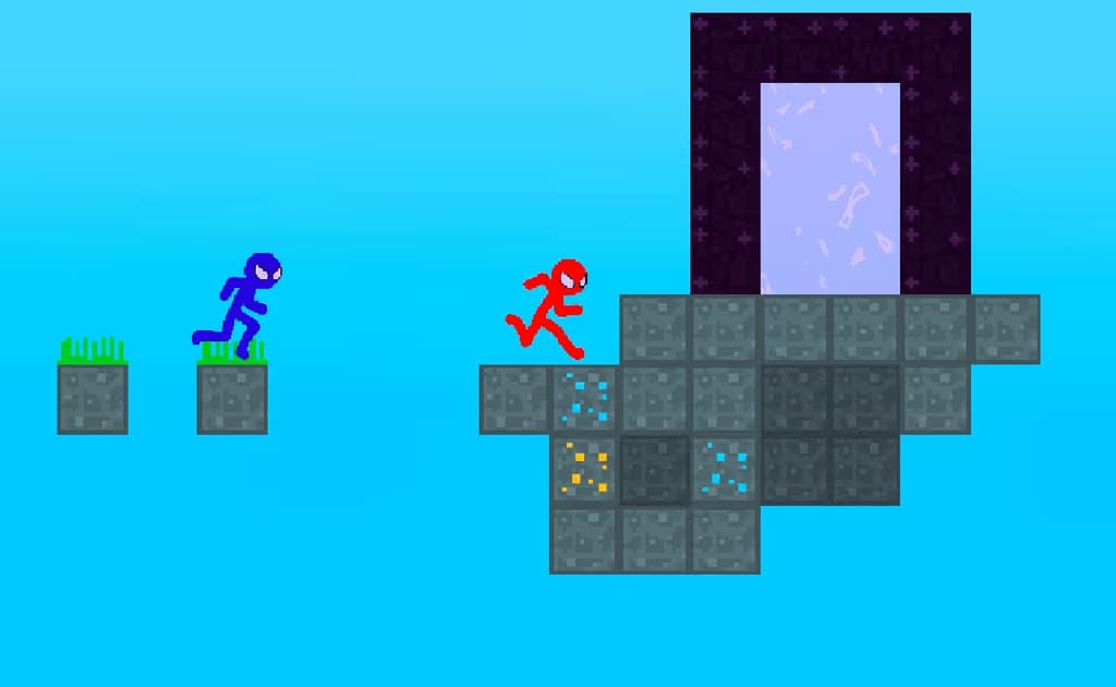 Stickman Blockworld Parkour 2 logo