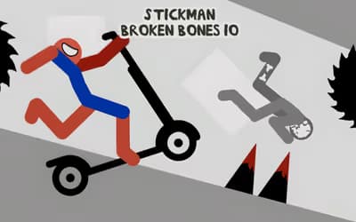 Stickman Broken Bones io logo