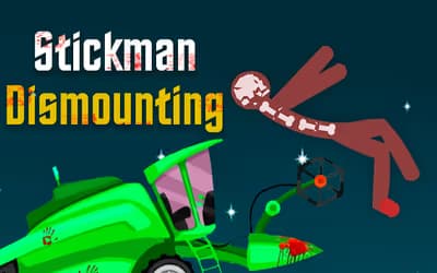 Stickman Dismounting logo