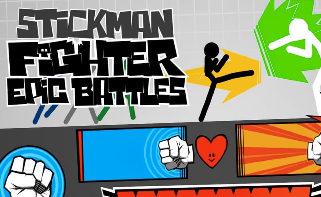 Stickman Fighter: Epic Battles logo
