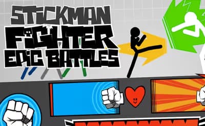 Stickman Fighter: Epic Battles logo