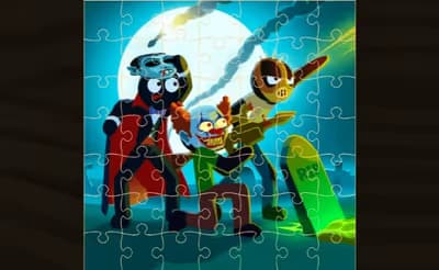 Stickman Jigsaw logo
