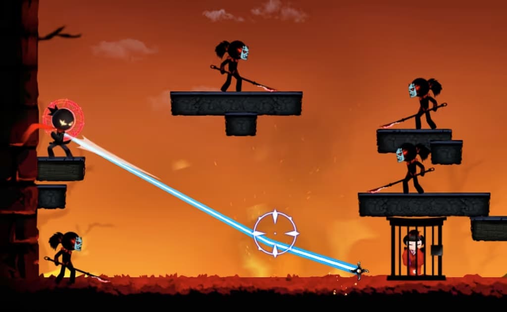 Stickman Ninja Warriors logo