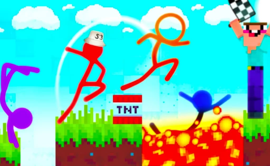Stickman Parkour 3 logo