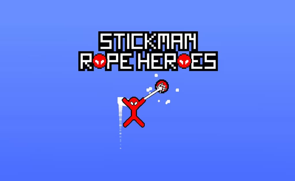 Stickman Rope Heroes logo