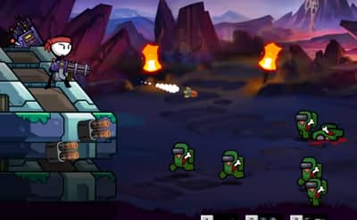 Stickman Shooter 3 Among Monsters logo
