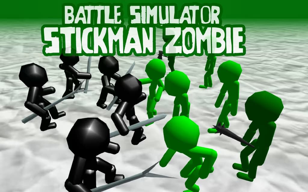 Battle Simulator Stickman Zombie logo