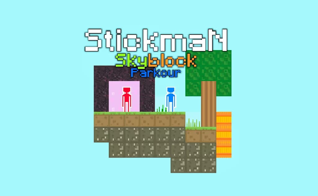 Stickman Skyblock Parkour logo