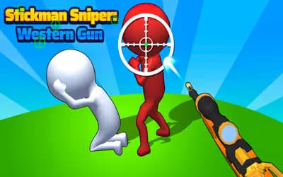 Stickman Sniper Western Gun logo