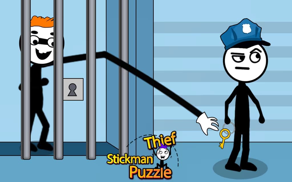 Stickman Thief Puzzle logo