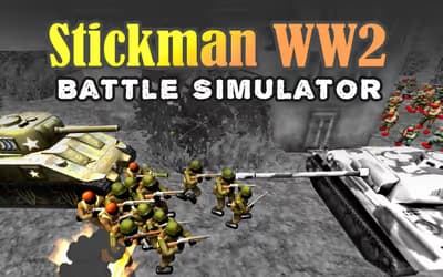 Stickman WW2 Battle Simulator logo