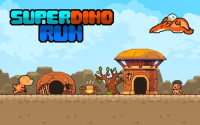 Super Dino Run logo